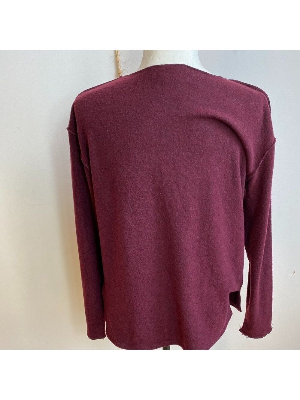 Sweet Romeo BNWOT sweater "moto exposed sleeve" S - Picture 4 of 6